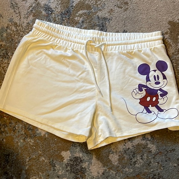 Disney Pants - Disney Mickey Mouse lounge drawstring shorts